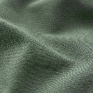Katoenjersey medium effen – olijf, 