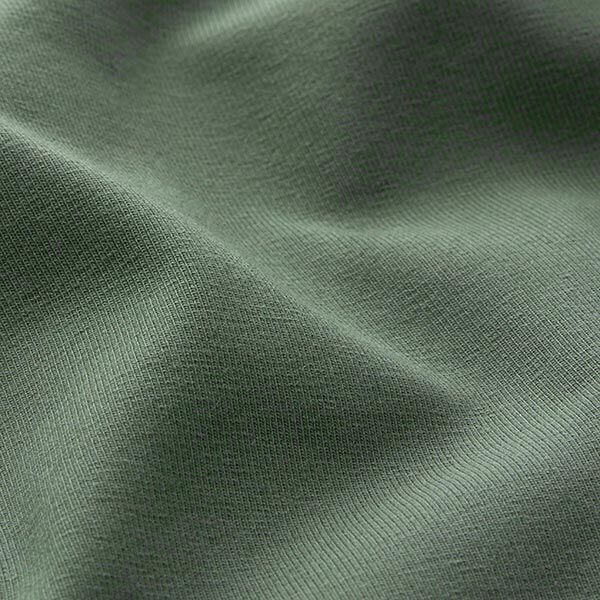 Katoenjersey medium effen – olijf, image number 4