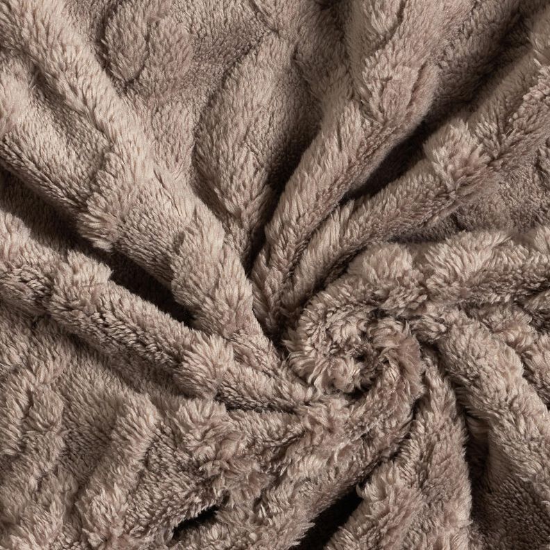 Nepbont ruiten – taupe, image number 3