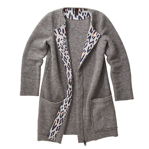 GOTS Merino wolfleece kbT biologische wol | Albstoffe – grijs, image number 6