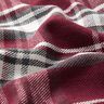 Jasstof met bonten detail geruit – bordeauxrood/leigrijs,  thumbnail number 2