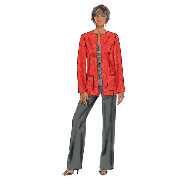 Jas|jurk|rok|broek, Butterick 5719|34 - 42, image number 7