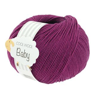 Cool Wool Baby, 50g | Lana Grossa – roodviolet, 