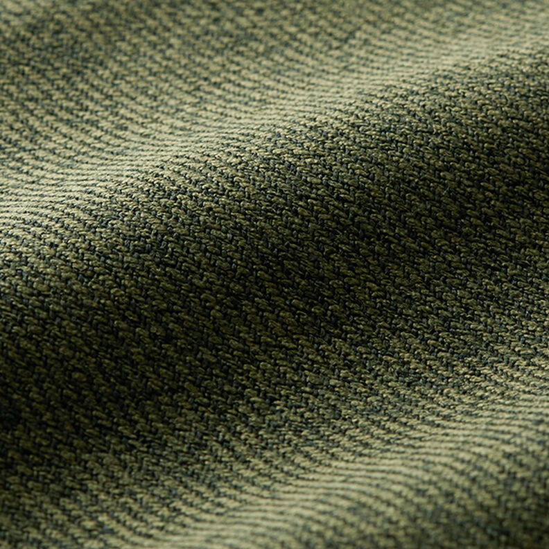 Bekledingsstof twill-look – donkerolijf,  image number 2