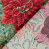 Decostof Gobelin Tweekleurige kerststerren – lichtbeige/rood,  thumbnail number 4