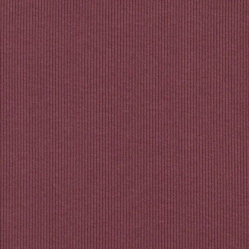 Ribjersey fijne 2-1-1-1 ribbels – aubergine,  image number 4