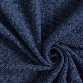Grof geweven kostuumstof – marineblauw, 