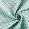 Outdoorstof jacquard Ruiten – mint,  thumbnail number 3