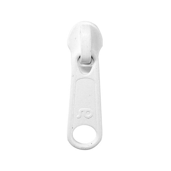 Ritssluiting schuiver – wit, image number 1