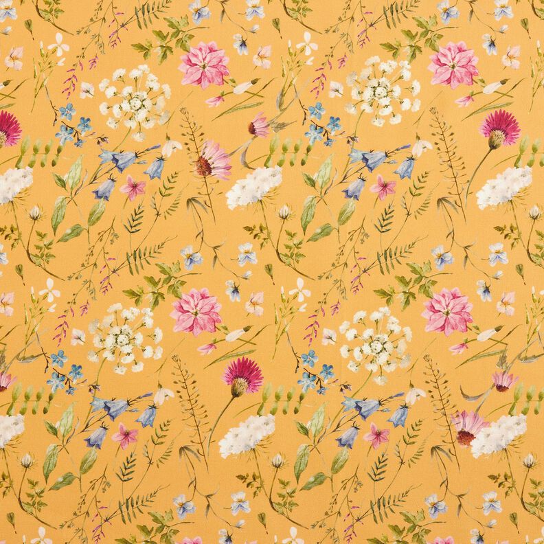 Outdoorstof Canvas Wilde bloemen – zonnegeel, image number 1