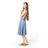 Stretch linnenstof mix – jeansblauw,  thumbnail number 6