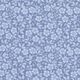 Katoenpopeline Tweekleurige bloemen – jeansblauw/lichtblauw,  thumbnail number 1