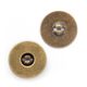Magnetische knoop [  Ø18 mm ] – oud goud metalen,  thumbnail number 2