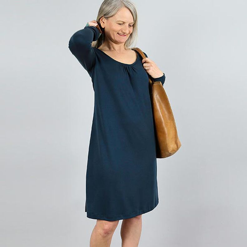MEVROUW VLIELAND Jerseyjurk met ronde halslijn | Studio Schnittreif | XS-L, image number 4