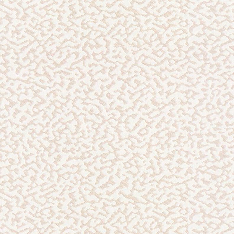 Meubelstof jacquard abstract luipaardmotief groot – creme/beige,  image number 1
