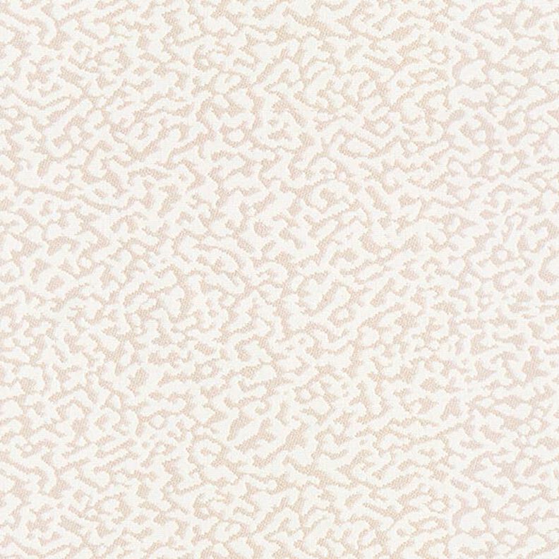 Meubelstof jacquard abstract luipaardmotief groot – creme/beige,  image number 1