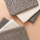 Meubelstof jacquard abstract luipaardmotief groot – zwart/zand,  thumbnail number 5
