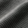 Brede rib voorgewassen Effen – donkergrijs,  thumbnail number 2