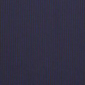 Overhemdenstof strepen – marineblauw/bruin, 