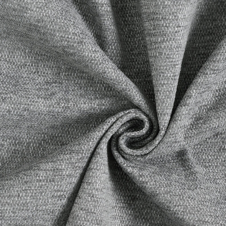 Bekledingsstof Chenille Mix – leigrijs/zilvergrijs,  image number 1