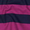 Decostof Canvas vrolijke strepen – purper/nachtblauw,  thumbnail number 2