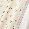 Katoenjersey kleine kersen – lichtbeige,  thumbnail number 3