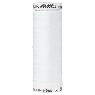 Seraflex naaigaren voor elastische naden (2000) | 130 m | Mettler – wit, 