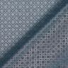 Voeringstof Jacquard Vakjes en stippen – staalblauw,  thumbnail number 3