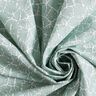 Gecoate katoen abstracte minibladeren – licht mint/wit,  thumbnail number 4