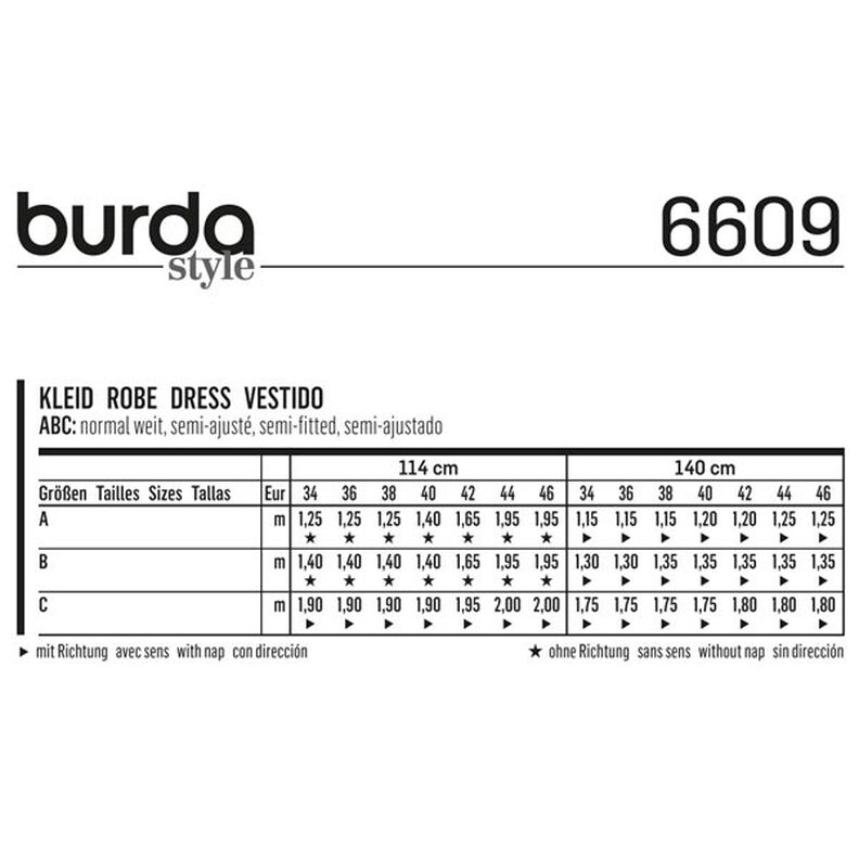 Jurk, Burda 6609,  image number 6