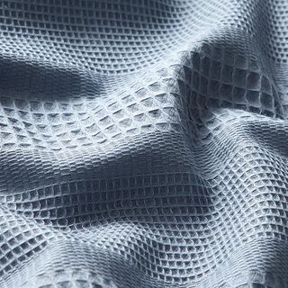 Wafelpiqué dwarsstrepen – lichtblauw, 