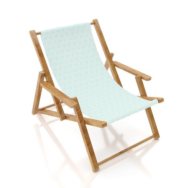 Outdoorstof Jacquard Cirkelvormige decoraties – mint/ecru,  image number 8