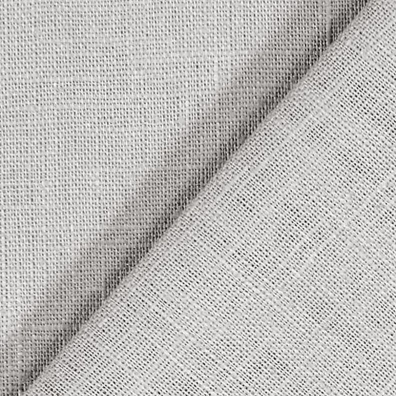 Linnen stof Ramee mix medium – zilver,  image number 4