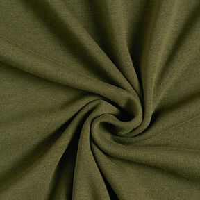 Alpenfleece Knuffelsweat Effen – donkerolijf, 