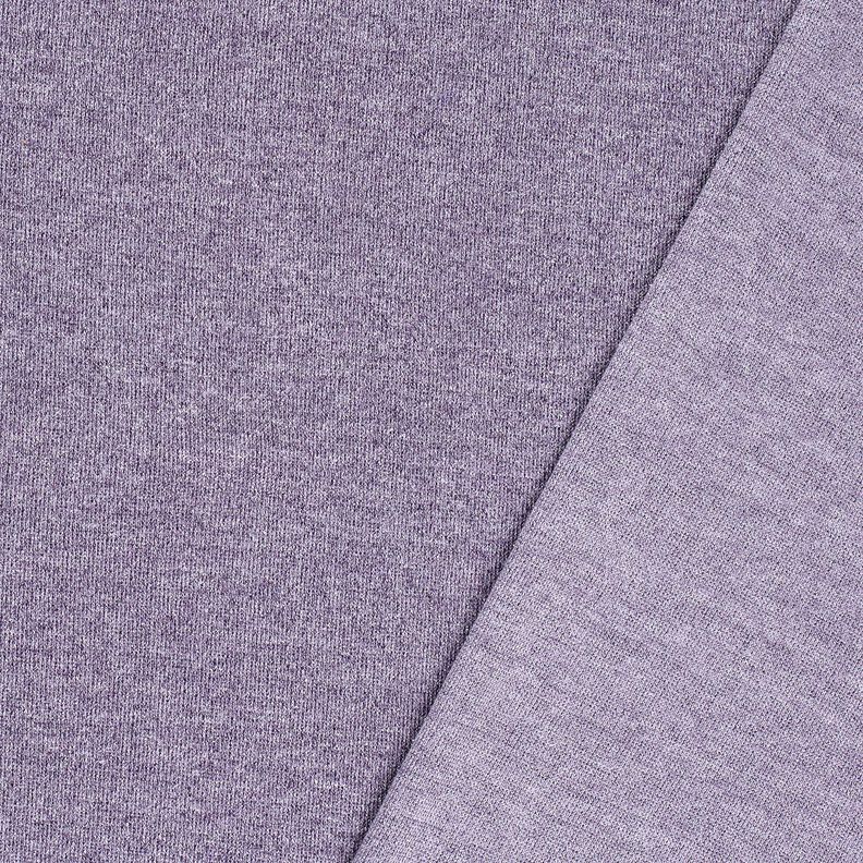 Glitter gebreide stof melange – lavendel, image number 2