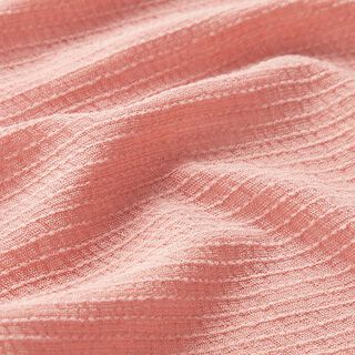 Gestructureerde jersey effen – oudroze, 