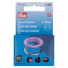 Oogjes met sluitringen [15 stuks | Ø 14 mm] | Prym – lila/zilver metallic,  thumbnail number 1