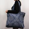 Decostof Jacquard Damasco 280 cm – koningsblauw,  thumbnail number 6