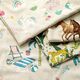 Decostof half panama Paarden,  thumbnail number 3