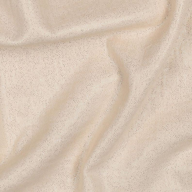 Mousseline/dubbel gehaakte stoffen Fijne glinsterende stippen | Poppy Fabrics – zand,  image number 2