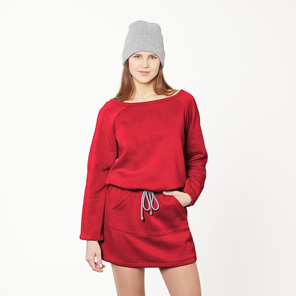 GOTS Softsweat | Tula – bordeauxrood,  image number 5