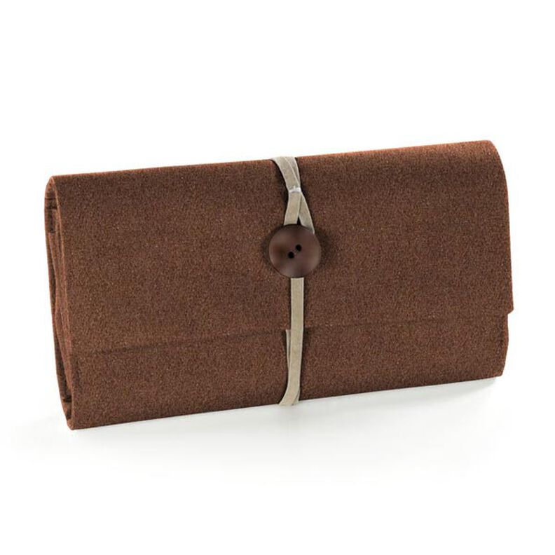 Vilt 90 cm / 1 mm dik – chocolade,  image number 4