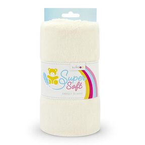 Pluche SNUGLY [1 m x 0,75 m | Pool: 5 mm] - wolwit | Kullaloo, 