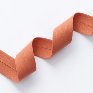 Biasband Biologische katoen [20 mm] – terracotta, 