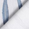 Decostof Half panama Golvende strepen – blauw,  thumbnail number 4