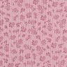 Mousseline/dubbel gehaakte stoffen Kleine bloemenranken – roze,  thumbnail number 1