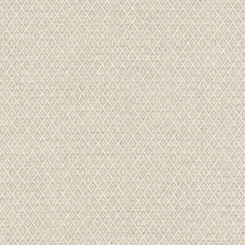 Meubelstof jacquard minirute – beige,  image number 1
