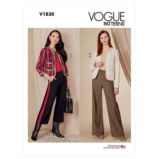 Broekrok, Vogue 1830 | 34-42, 