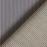 Overhemdenstof verticale strepen – marineblauw/beige,  thumbnail number 4