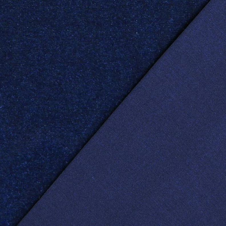 Stretch Fluweel marineblauw,  image number 3